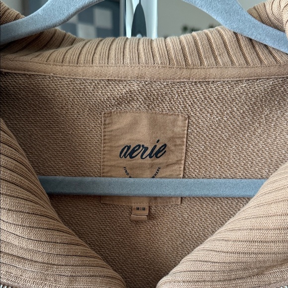 Aerie Down to Earth Quarter Zip Sweatshirt - Picture 2 of 5